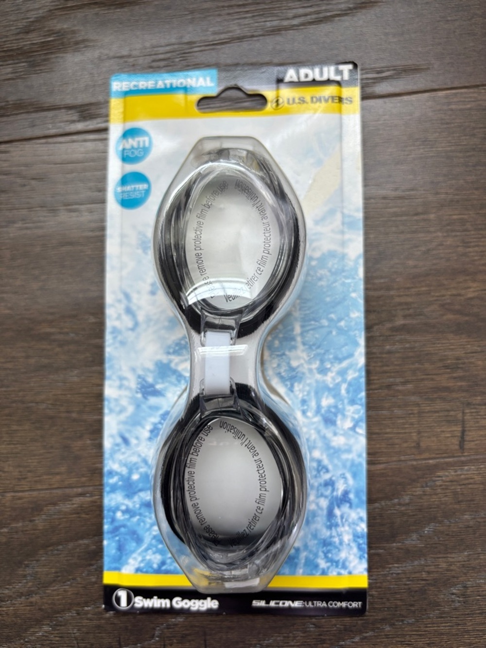 U.S. Divers Splash Swim goggles,anti-fog,UV protection,shatter resistant